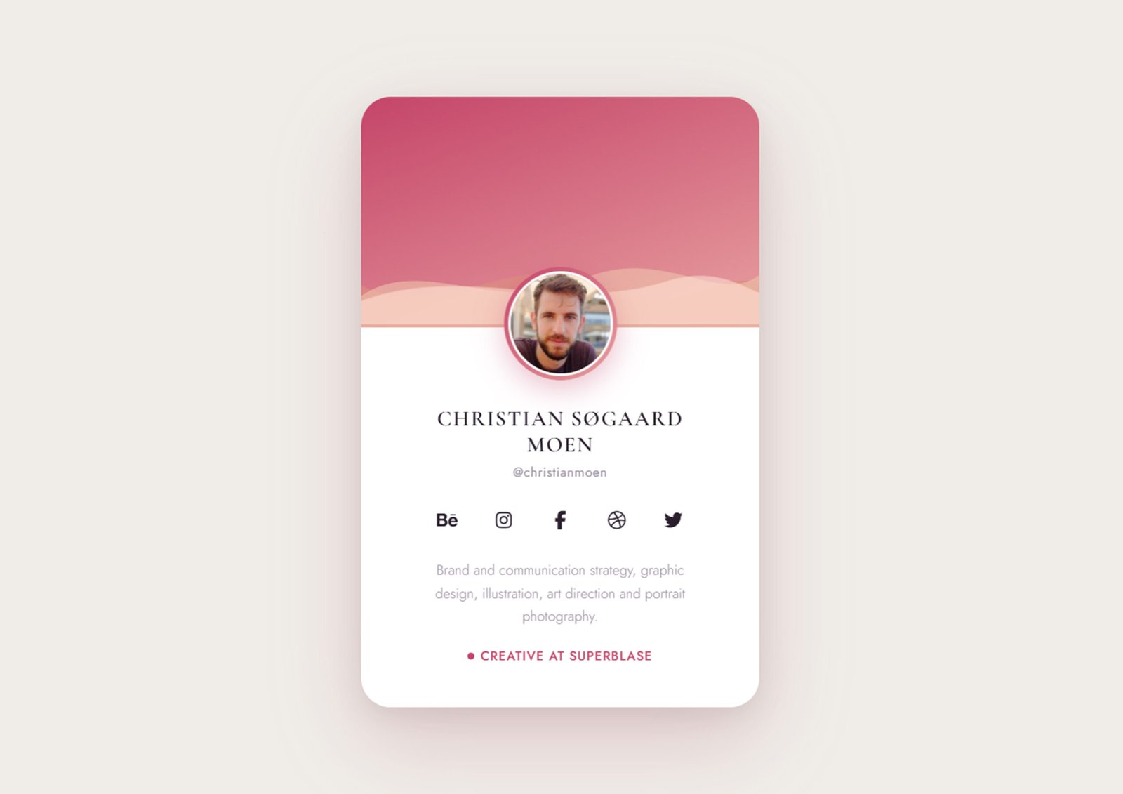 Free Responsive Profile Card Template (HTML CSS JS) – Modern UI Design