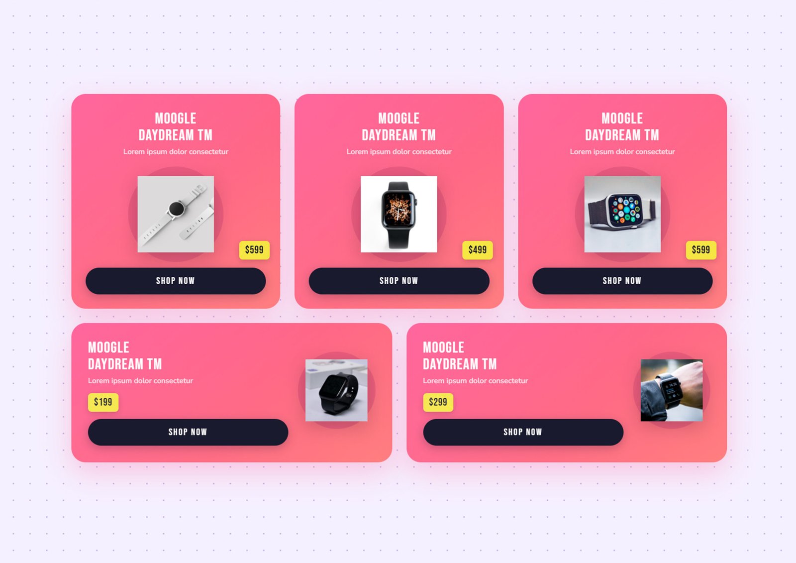 Modern eCommerce Product Cards UI (HTML CSS JS) – Responsive Design Free Code